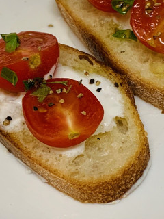 塩ヨーグルトでブルスケッタ-レシピのメイン写真