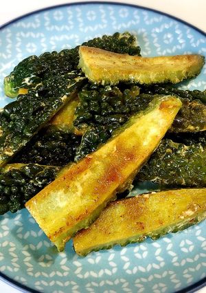 マヨで焼くゴーヤステーキ-レシピのメイン写真