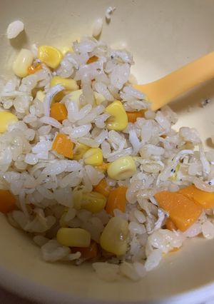しらすとにんじんのチャーハン １歳-レシピのメイン写真