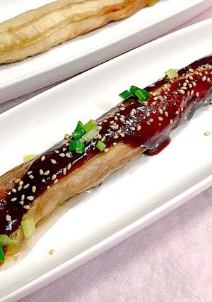 茄子のホイル焼き 甘味噌かけ-レシピのメイン写真