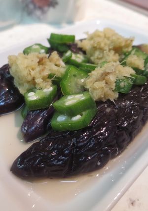 電子レンジでつくる茄子の煮浸し-レシピのメイン写真