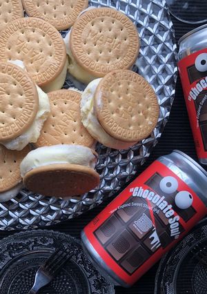 チョコバナナバニラアイスサンド-レシピのメイン写真