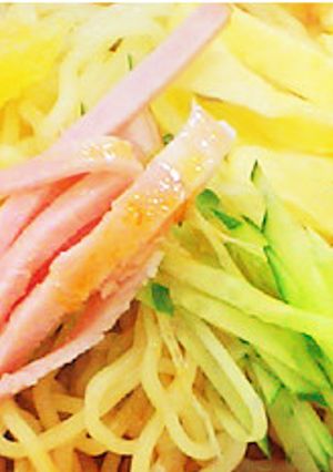 トマト味の冷やし中華そば-レシピのメイン写真