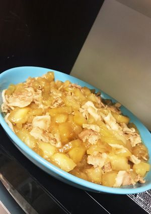 豚バラ夕顔-レシピのメイン写真