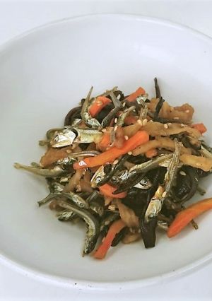 ゆで干し大根とかえり煮干しの炒め物-レシピのメイン写真