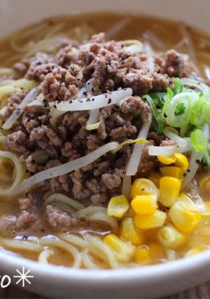 ｍおうちでお手軽に本格！味噌ラーメン-レシピのメイン写真