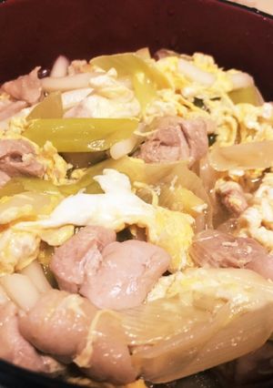 親子うどん-レシピのメイン写真