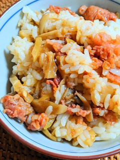 牛肉と舞茸の混ぜご飯-レシピのメイン写真