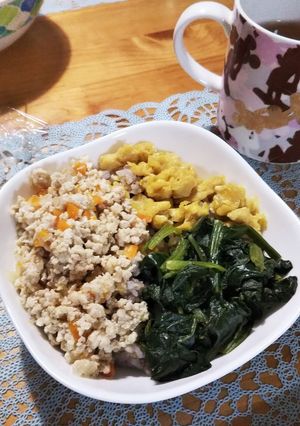 そぼろ丼-レシピのメイン写真