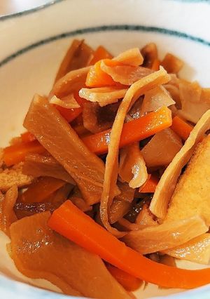給料日前を乗り切る！我が家の切り干し大根-レシピのメイン写真