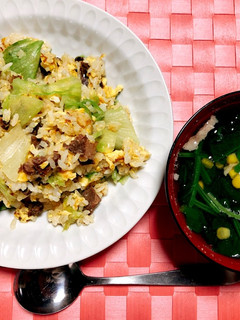 馬肉チャーシューレタスチャーハン-レシピのメイン写真