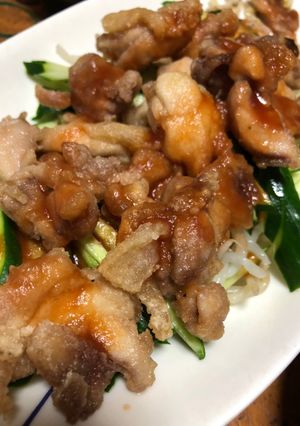 下味をつける暇が無いほど急ぐ時の唐揚げ-レシピのメイン写真