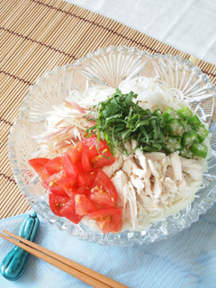 vol.10 さっぱり薬味のぶっかけ素麺-レシピのメイン写真