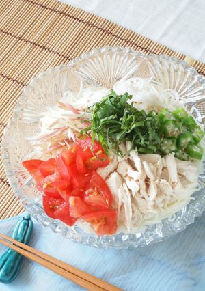 vol.10 さっぱり薬味のぶっかけ素麺-レシピのメイン写真