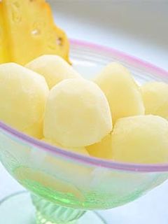 パイナップルのゼリーシャーベット-レシピのメイン写真