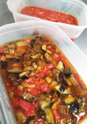 トマト&ナスの冷製パスタ用ソースタレ-レシピのメイン写真