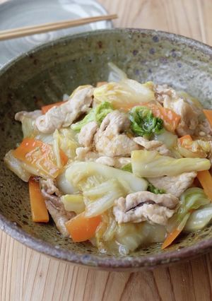 とろーり♪豚肉と白菜のポン酢煮-レシピのメイン写真
