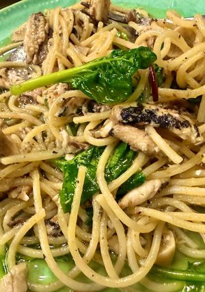 鰯のコンフィの残りでパスタ-レシピのメイン写真