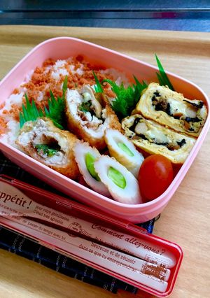 毎日お弁当♪丸美屋梅おかか-レシピのメイン写真