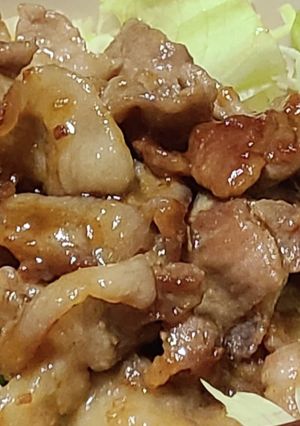 梅のぶたてり-レシピのメイン写真