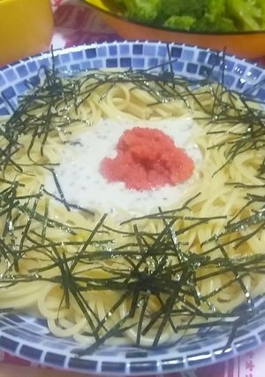 明太子とナッツクリームのパスタ♪超簡単-レシピのメイン写真