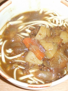 ☆昨日のカレーうどん☆-レシピのメイン写真
