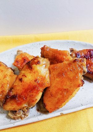 病みつき♡手羽先の焦がしにんにく焼き-レシピのメイン写真