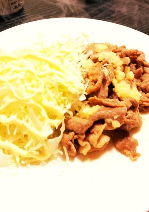 後のせで新感覚！うますぎるしょうが焼き☆-レシピのメイン写真