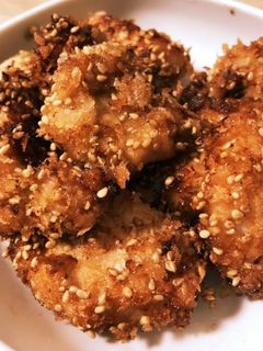 鶏肉のゴマ唐揚げ-レシピのメイン写真