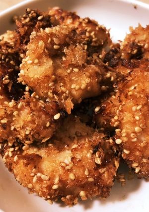 鶏肉のゴマ唐揚げ-レシピのメイン写真
