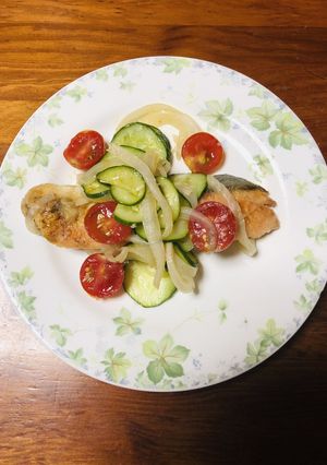 鮭のマリネ 野菜たっぷり-レシピのメイン写真