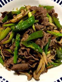 牛肉と夏野菜の炒め物-レシピのメイン写真
