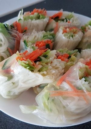 余った冷やし中華で生春巻き-レシピのメイン写真