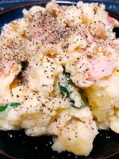 お酒の肴にも☆コク旨ポテトサラダ-レシピのメイン写真