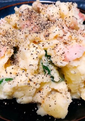 お酒の肴にも☆コク旨ポテトサラダ-レシピのメイン写真