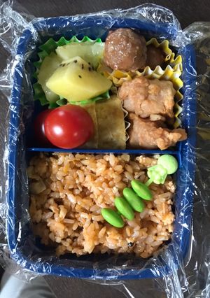 一年生☆夏の学童弁当(14)-レシピのメイン写真