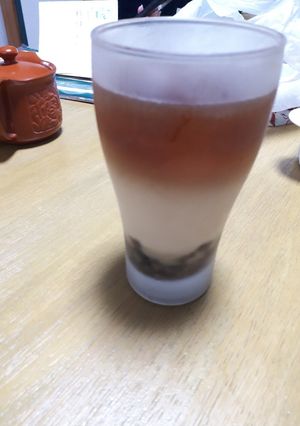 セブンの黒糖わらび餅で作るタピオカ-レシピのメイン写真
