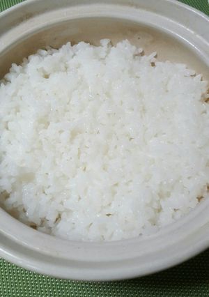 土鍋でご飯-レシピのメイン写真