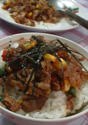 ご飯のお供に！豚肉・ベジタブル炒め☆-レシピのメイン写真