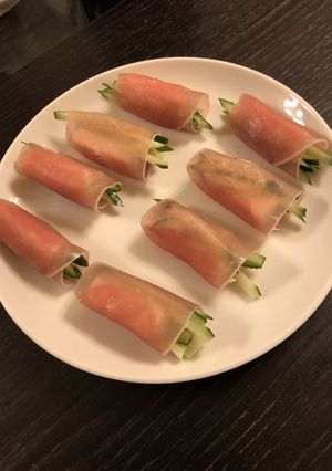 生ハムの簡単おつまみ-レシピのメイン写真