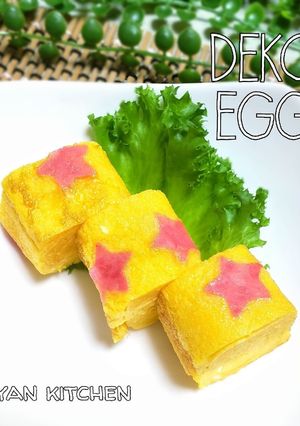 お弁当に♡『デコロールな可愛い♪卵焼き』-レシピのメイン写真