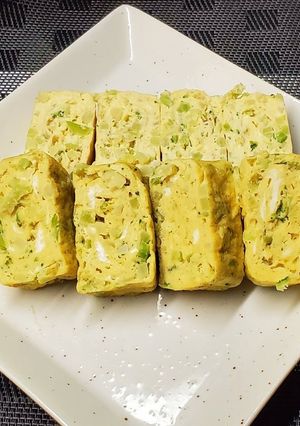 ブロッコリーとマヨの卵焼き(弁当用)-レシピのメイン写真