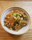 大根 豆腐 豚肉 けんちょう 炒り豆腐
