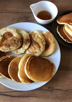シナモンアップルパンケーキ-レシピのメイン写真