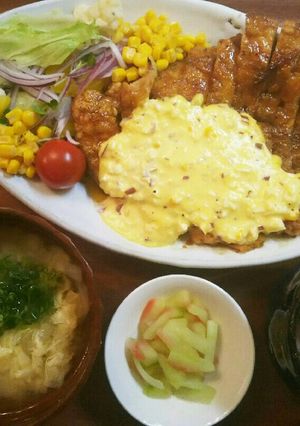 夕飯!揚げ焼き チキン南蛮-レシピのメイン写真