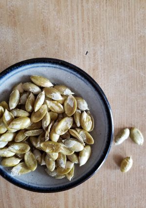 カボチャの種でおやつ-レシピのメイン写真