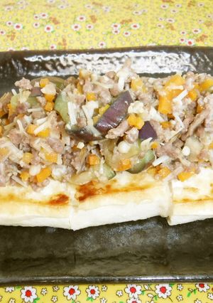 豆腐ステーキ肉みそ添え-レシピのメイン写真