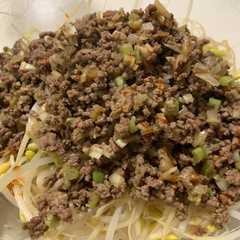 もやしタンタン on the 糖質ゼロ麺-レシピのメイン写真