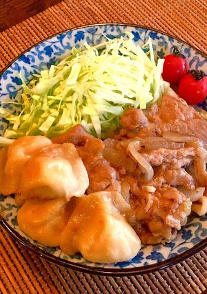 水餃子入り‼豚の生姜焼き-レシピのメイン写真