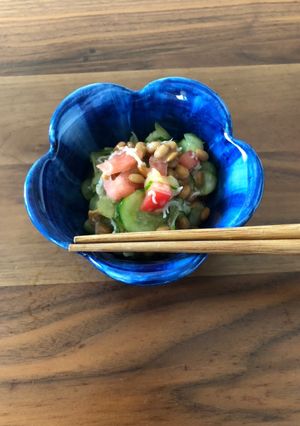 納豆サラダ-レシピのメイン写真